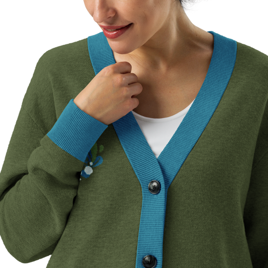 Cozy Couples Cardigan - Matching Christmas Sweater for Pet Lovers