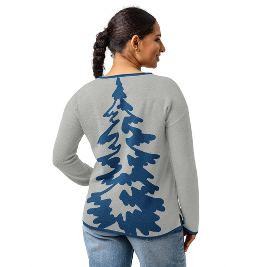 "Santa's Sleigh Team Sweater - Women's Cozy Winter Knit with Classic Fit"